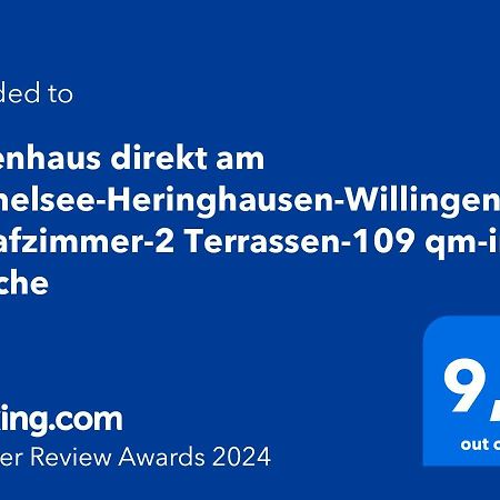 Ferienhaus Direkt Am Diemelsee-Heringhausen-Willingen-Toplage-Sauna-3 Schlafzimmer-2 Terrassen-109 Qm-Incl Waesche Esterno foto